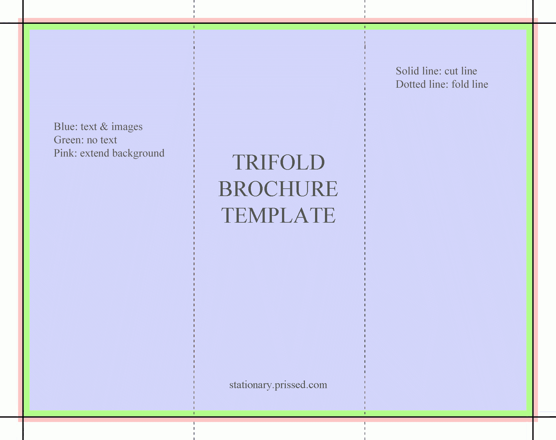 Brochure Templates Free |  Brochure Template (Flyer Regarding Brochure Folding Templates