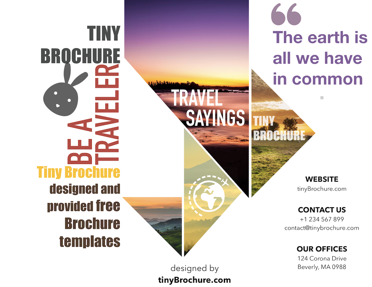 Brochure Travel Template Brochure Travel Templates Brochure In Word Travel Brochure Template