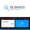 Browse, Find, Networking, People, Search Blue Business Logo With Regard To Networking Card Template