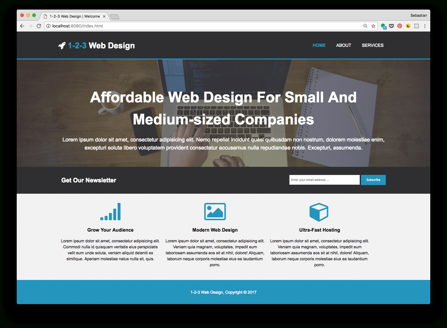 Build A Real World Html5 & Css3 Responsive Website From For Html5 Blank Page Template