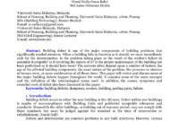 Building Defect Report Template - Atlantaauctionco in Building Defect Report Template