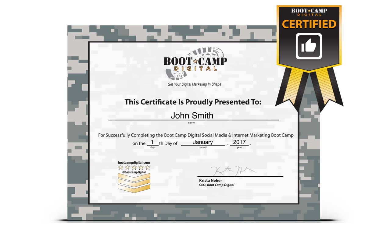 Bunch Ideas For Boot Camp Certificate Template Of Job Intended For Boot Camp Certificate Template