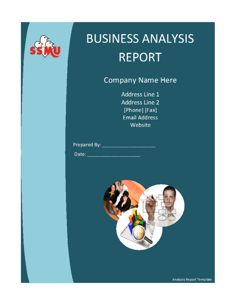 Business Analysis Report Template – Sample Templates In Company Analysis Report Template