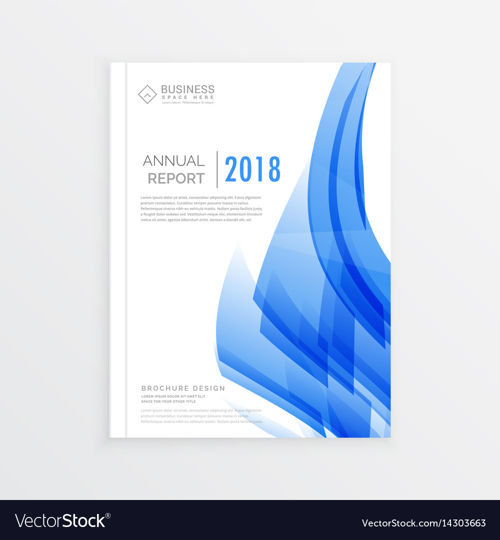 Business Annual Report Cover Page Template In A4 Inside Cover Page For Report Template