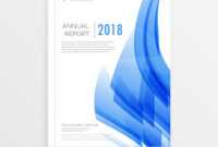 Business Annual Report Cover Page Template In A4 intended for Cover Page For Annual Report Template