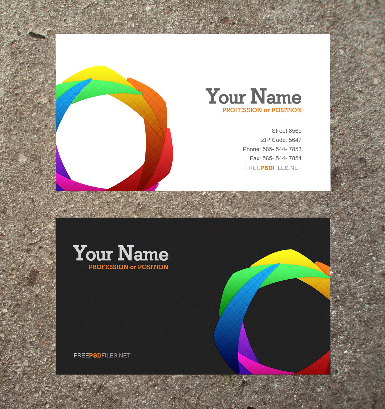 Business Card Free Templates Download | Business Card Sample In Blank Business Card Template Download