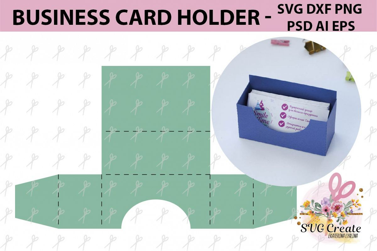 Business Card Holder Template Stand Paper Organiser Box With Regard To Card Stand Template