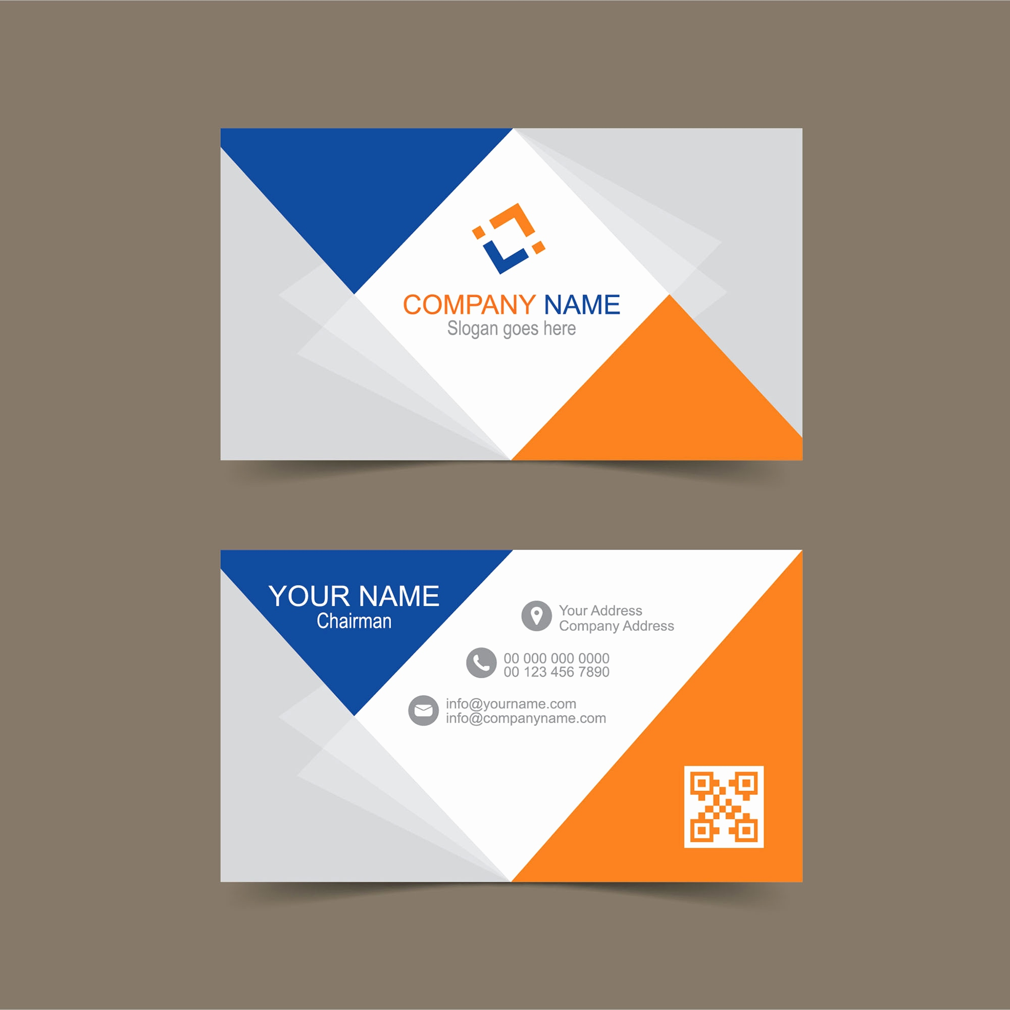 Business Card Layout Illustrator Size Template Free Download In Adobe Illustrator Business Card Template