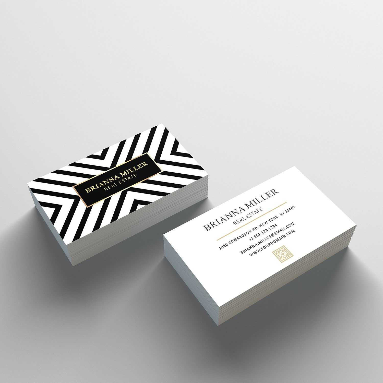 Business Card Template - 2 Sided Business Card Design Intended For 2 Sided Business Card Template Word