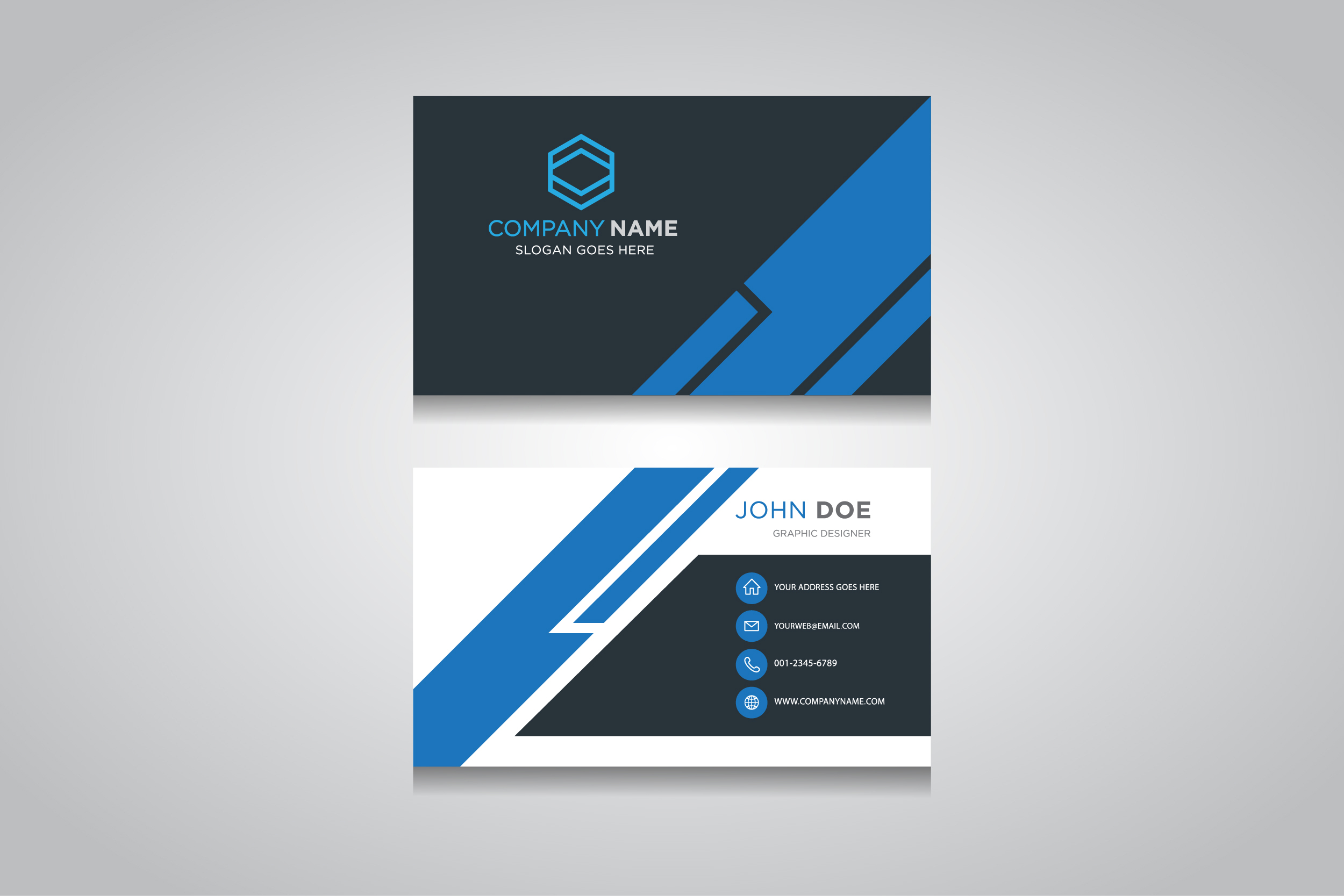 Business Card Template. Creative Business Card Intended For Company Business Cards Templates