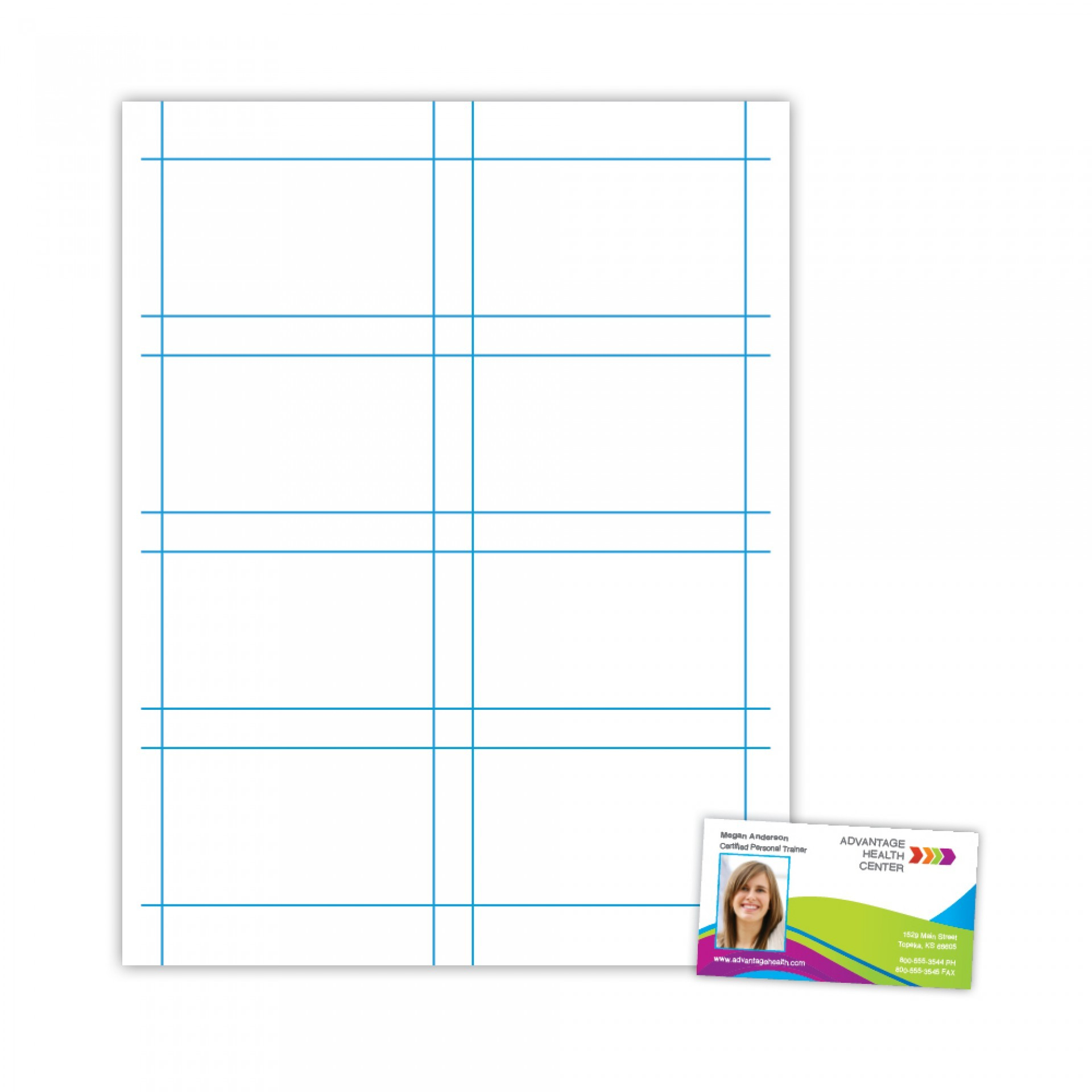 Business Card Template Free Blank | Creative Atoms In Plain Business Card Template Microsoft Word