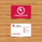 Business Card Template With Texture. Pushpin Sign Icon. Pin Button In Push Card Template
