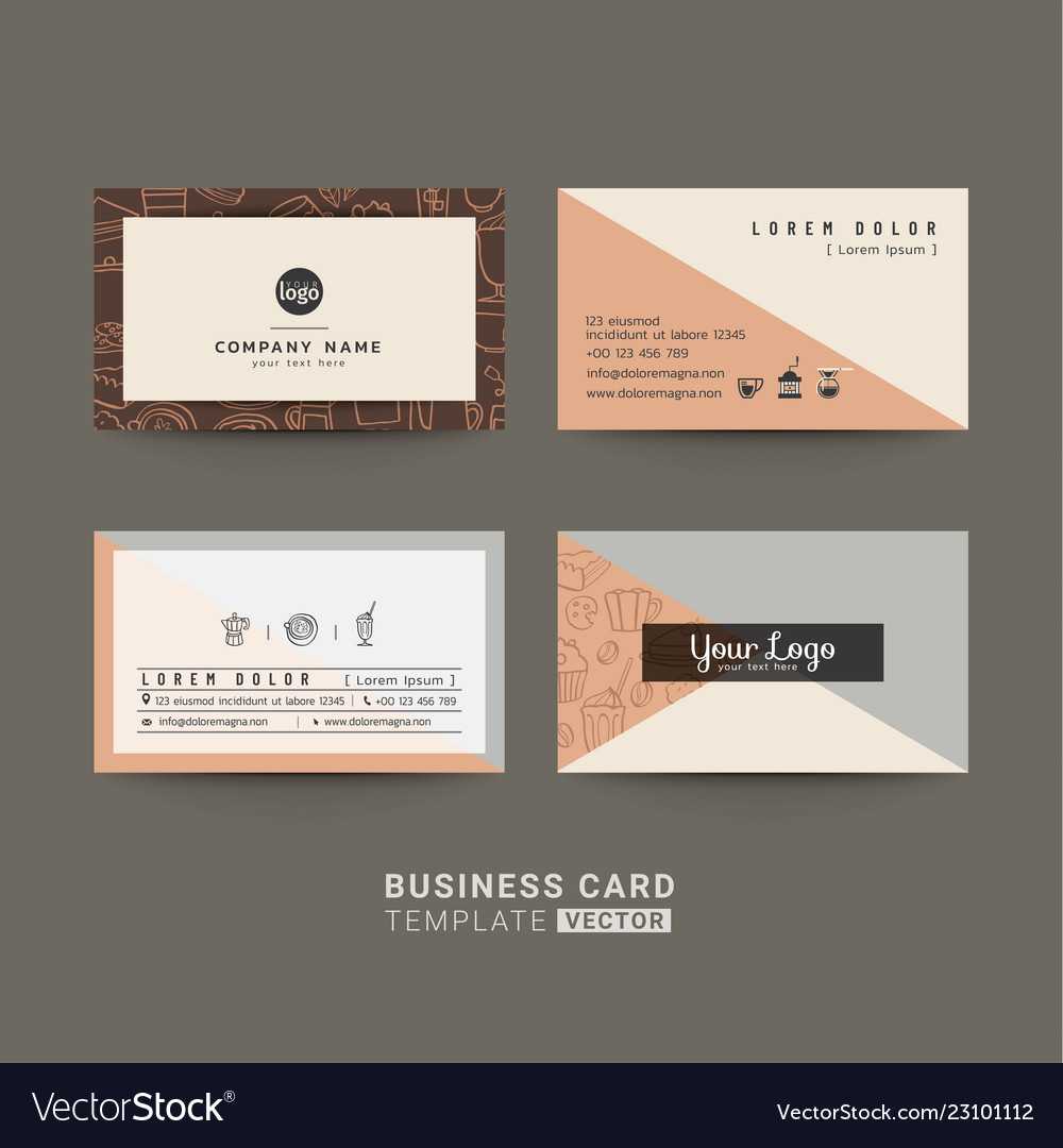 Business Cards For Coffee Shop Or Company Intended For Coffee Business Card Template Free