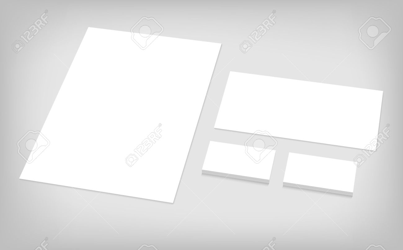 Business Cards, Letterhead, Envelope. Stationary Branding Template.. Regarding Business Card Letterhead Envelope Template