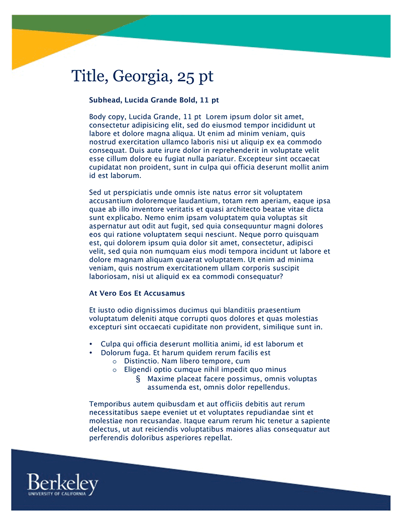 Business Documents • Brand Guidelines Throughout Google Word Document Templates