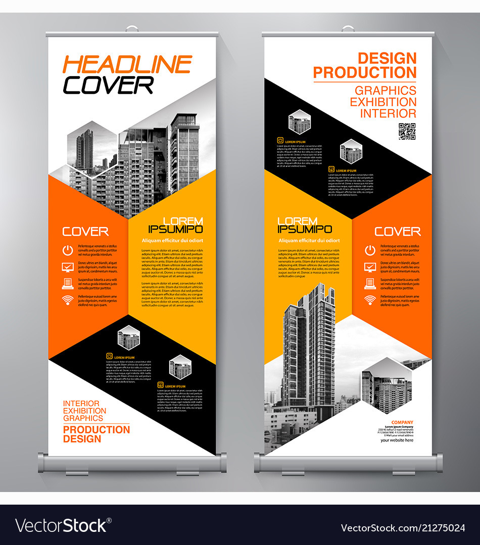 Business Roll Up Standee Design Banner Template With Regard To Product Banner Template