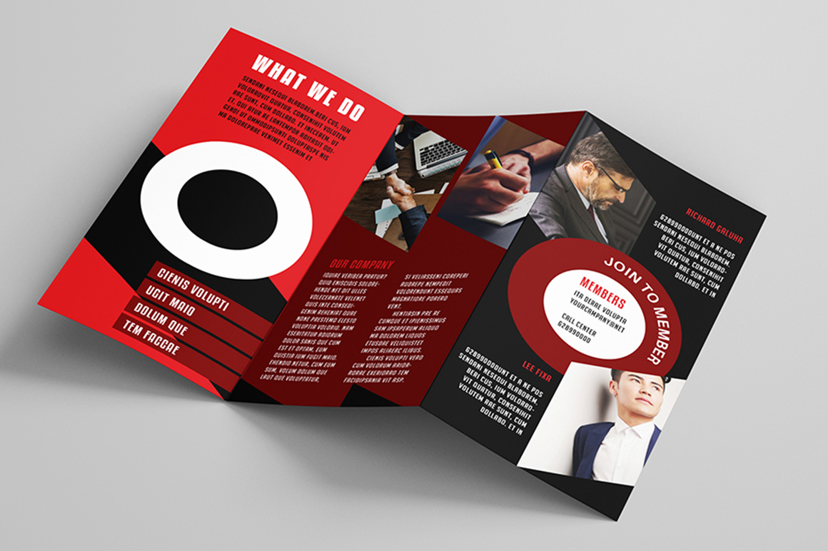 Business Tri Fold Brochure Template – Vsual In Membership Brochure Template