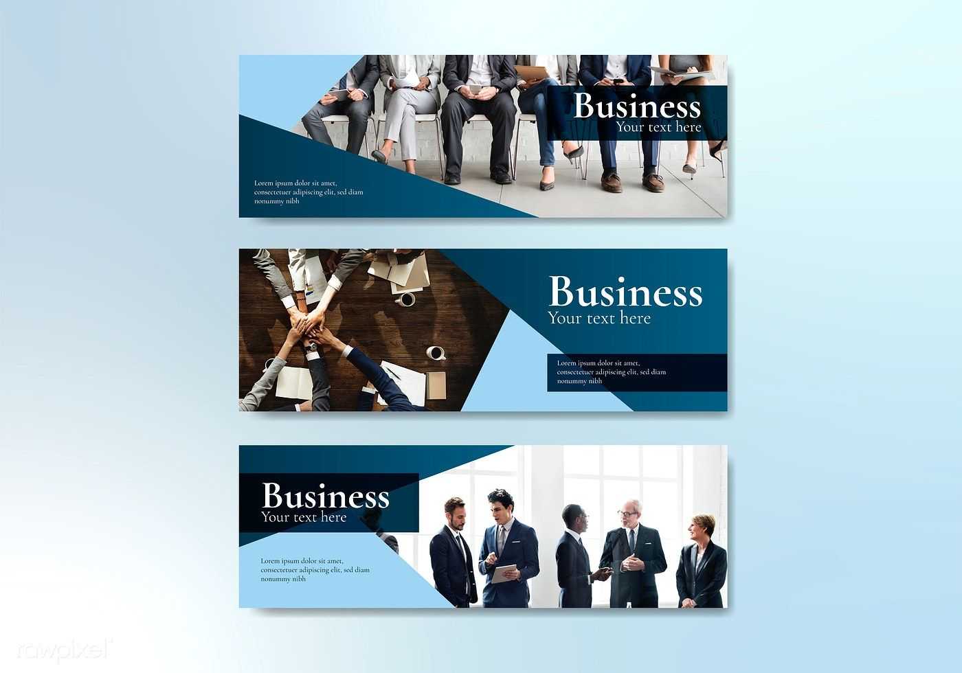 Business Website Banner Design Vector | Free Image Throughout Photography Banner Template