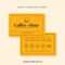 Cafe Loyalty Card | Business Cards | Loyalty Card Design Throughout Loyalty Card Design Template