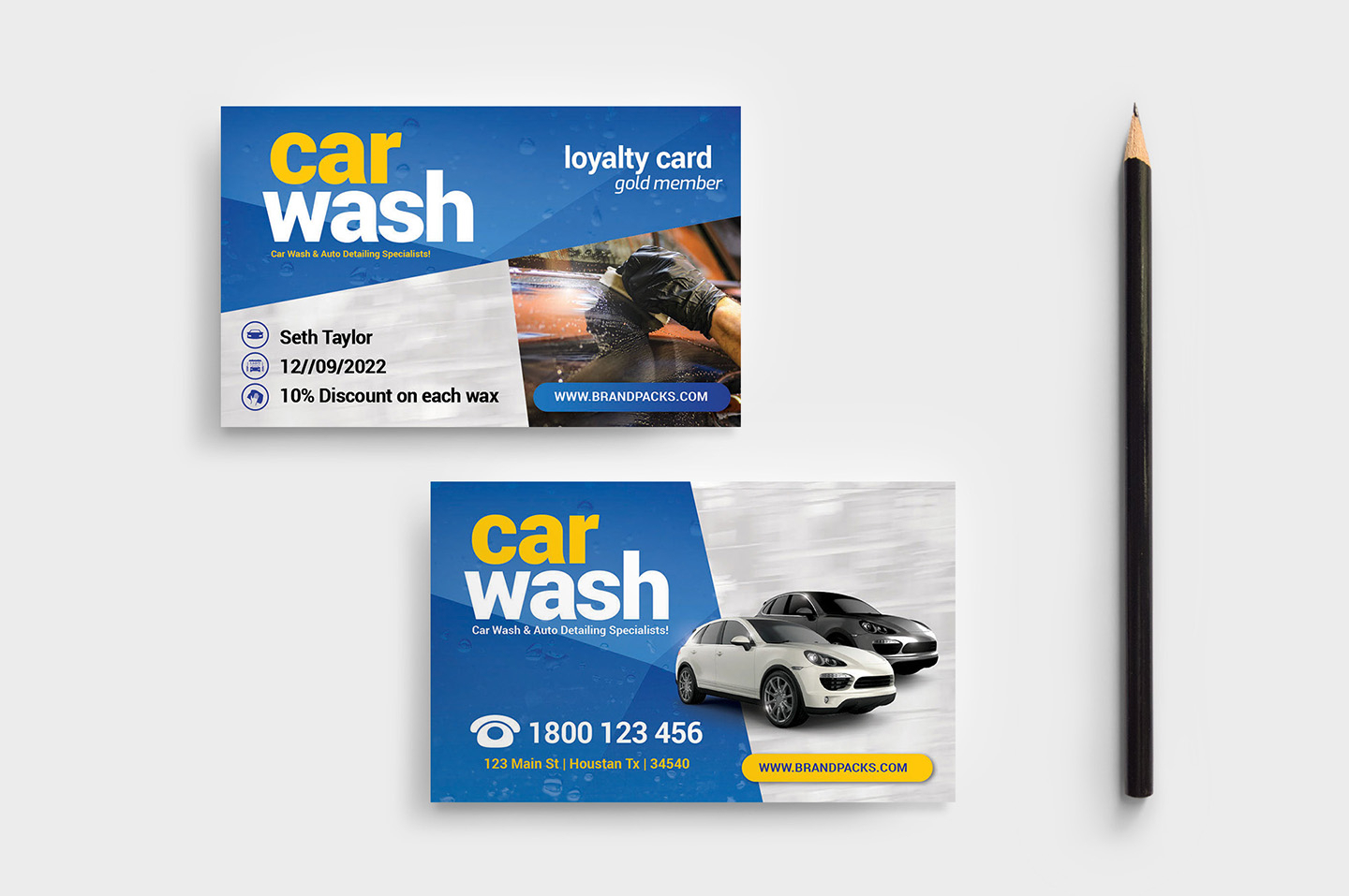Car Wash Business Card Template V2 – Psd, Ai & Vector Within Automotive Business Card Templates