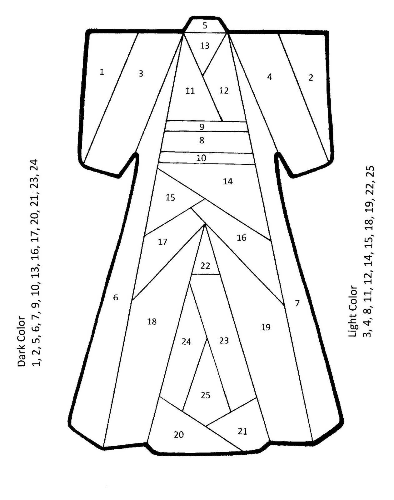 Card Folding Templates | Iris Folding Kimono Pattern Throughout Card Folding Templates Free