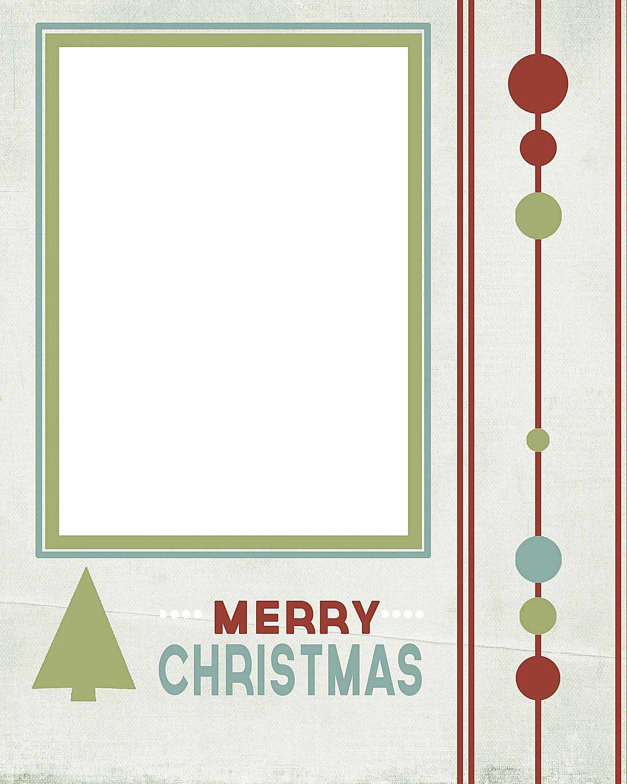 Card Template Free – Sinda.foreversammi For Print Your Own Christmas Cards Templates