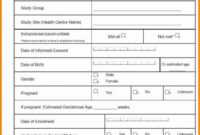Case Report Form Template Unique Catering Resume Clinical inside Case Report Form Template Clinical Trials