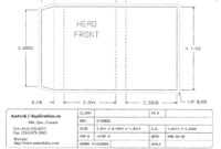 Cassette Insert Print Specs throughout Cassette J Card Template