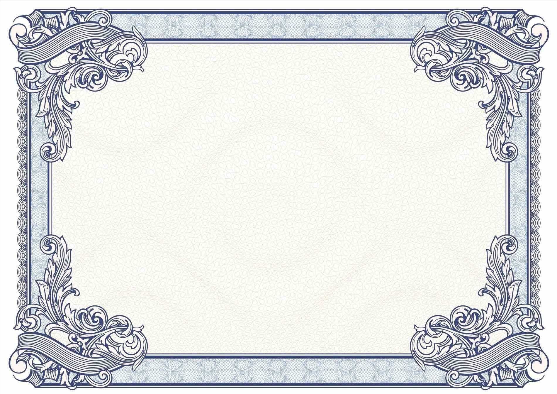 Certificate Borders Design Unique Certificate Border Design Throughout Certificate Border Design Templates