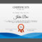 Certificate Design Free Vector Art – (10,192 Free Downloads) In Design A Certificate Template