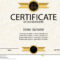 Certificate Of Achievement Or Diploma Template. Vector Stock Intended For Certificate Of Attainment Template