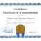 Certificate Of Commendation From The City Of Santee | Clip Intended For Pageant Certificate Template