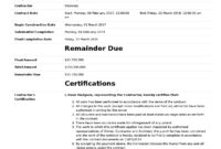 Certificate Of Completion For Construction (Free Template + within Certificate Of Completion Template Construction