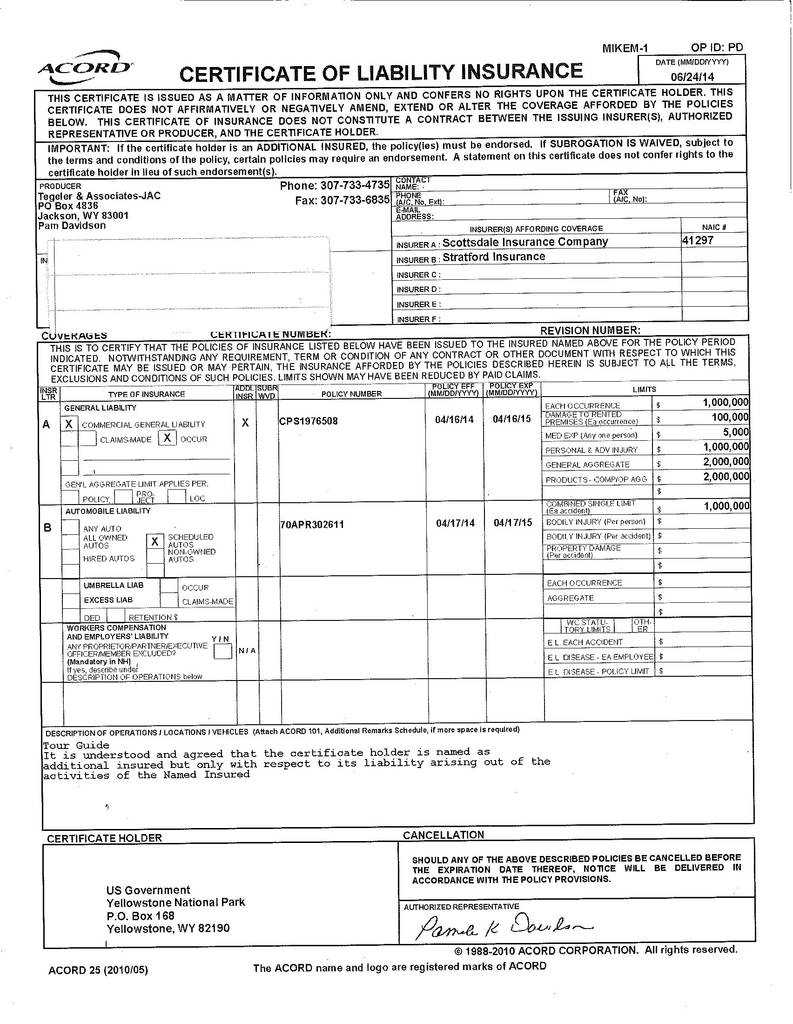 Certificate Of Liability Insurance Form California What Is In Acord Insurance Certificate Template