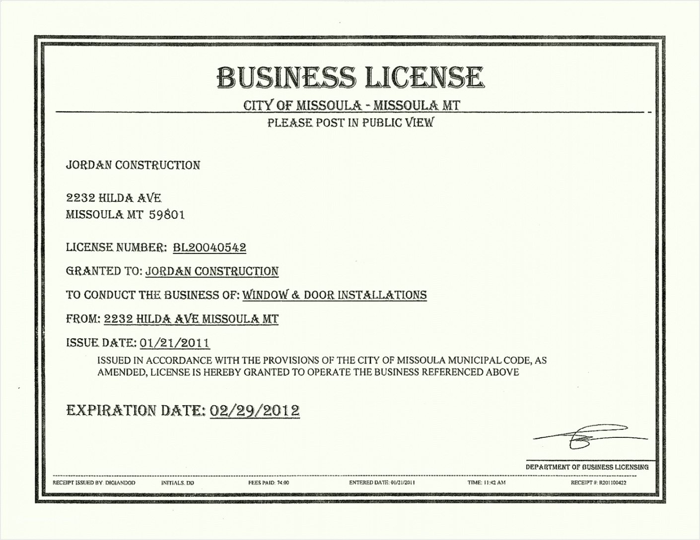 Certificate Of License Template – Bilir.opencertificates.co Intended For Certificate Of License Template
