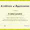 Certificate Of School Appreciation Template Within Certificate Templates For School