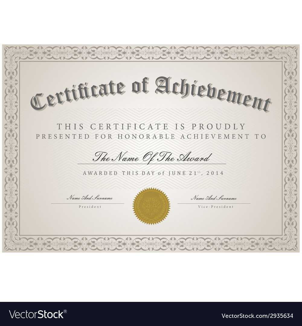 Certificate Template Concept With Player Of The Day Certificate Template