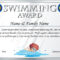Certificate Template For Swimming Award Illustration Inside Swimming Certificate Templates Free