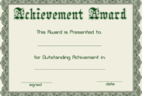 Certificate Template Free Download Powerpoint | Style in Powerpoint Award Certificate Template