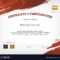 Certificate Template In Rugby Sport Theme With Vector Image Throughout Rugby League Certificate Templates