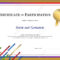 Certificate Template In Sport Theme With Border Frame, Diploma.. In Certificate Border Design Templates