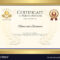Certificate Template In Tennis Sport Theme With throughout Tennis Gift Certificate Template