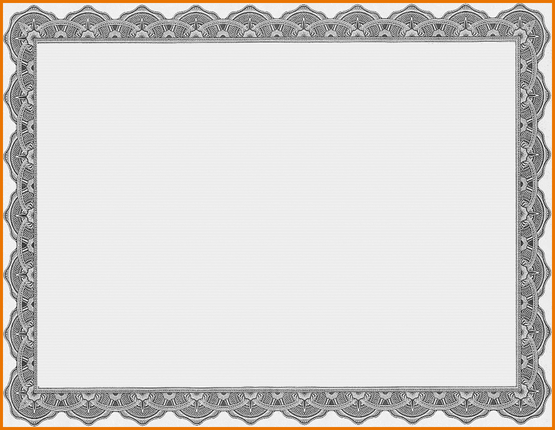 Certificate Template Png Transparent Templatepng Images Free In Award Certificate Border Template