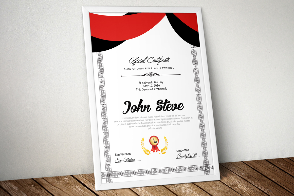 Certificate Template – Vsual Throughout Indesign Certificate Template