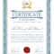 Certificate Template With Guilloche Elements. Blue Diploma Border.. Intended For Validation Certificate Template