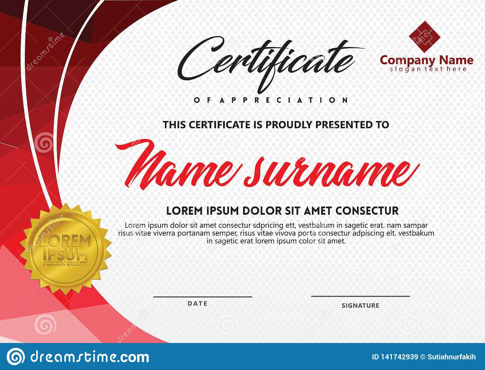 Certificate Template With Polygonal Style And Modern Pattern With Regard To Workshop Certificate Template