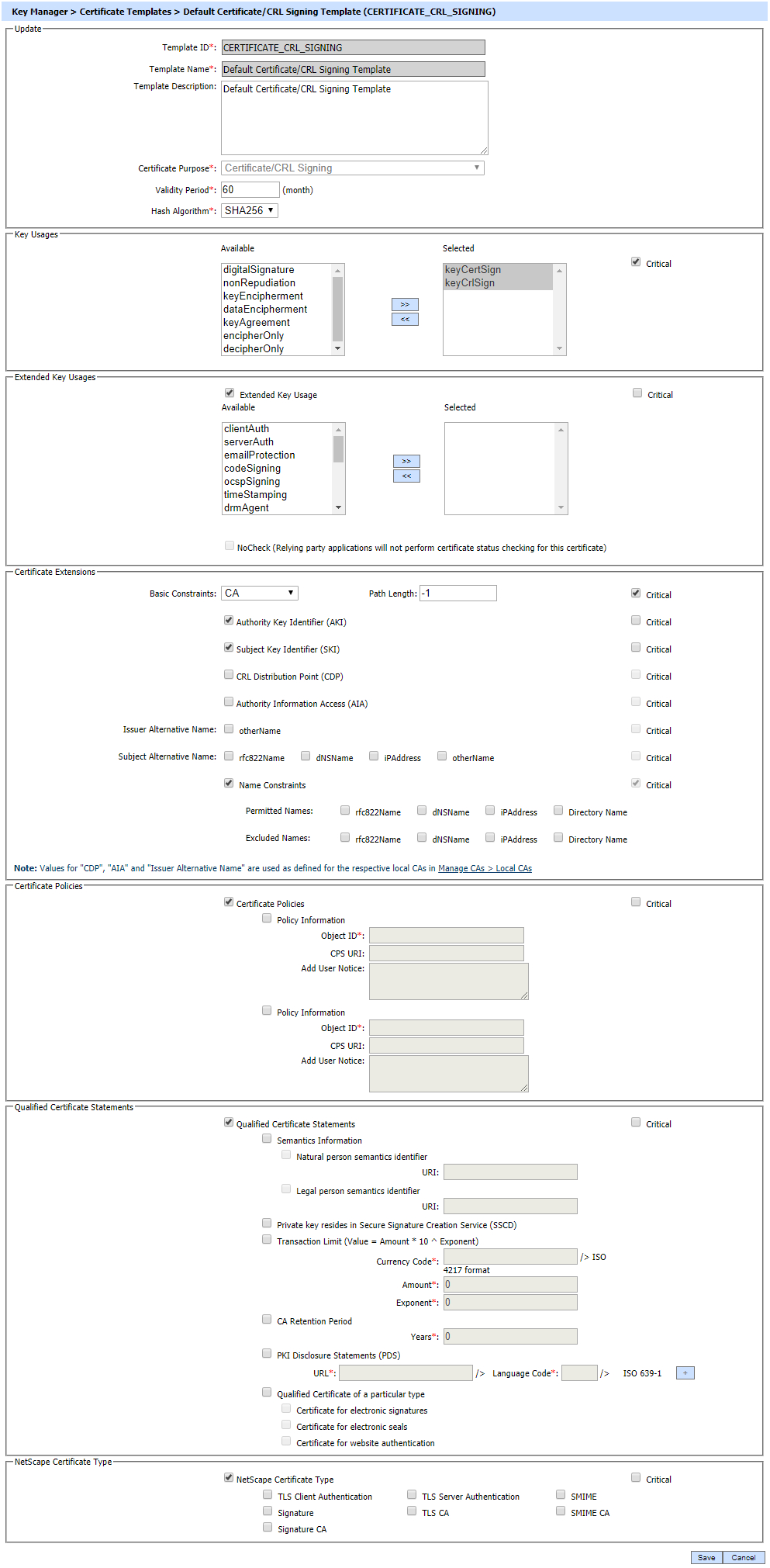 Certificate Templates – Adss Admin Guide Pertaining To Certificate Authority Templates