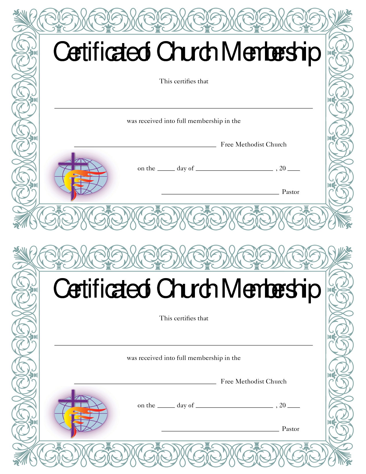 Certificate Templates: Best Photos Of Church Membership Within New Member Certificate Template