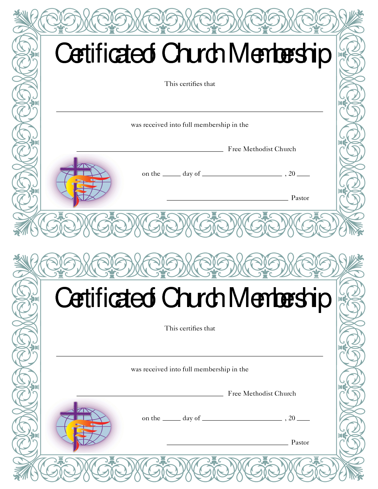 Certificate Templates: Best Photos Of Church Membership Within New Member Certificate Template