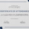 Certificate Templates: Free Conference Attendance pertaining to Certificate Of Attendance Conference Template